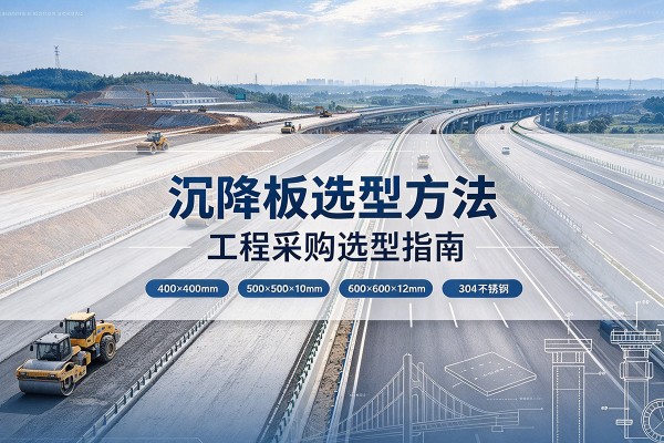 双峰沉降板选择方法