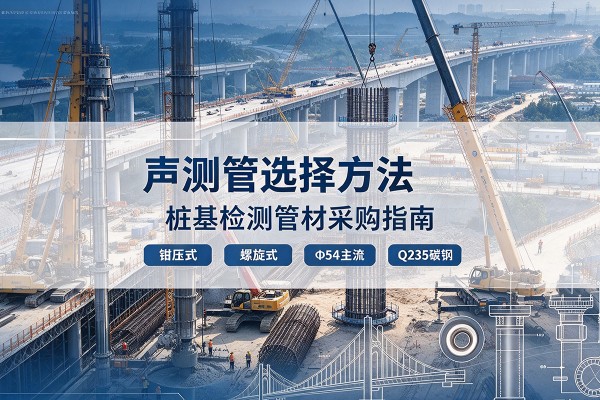 双峰声测管选型标准