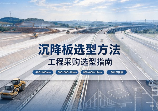 双峰沉降板选择方法